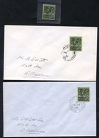 1937 Dec 31st Local Cover Franked 1s Black/emerald Line Perf SG.122a, Tied PS.Dec.31.37 (SH PS.2A) Similar Cover Stamp T - Sonstige & Ohne Zuordnung