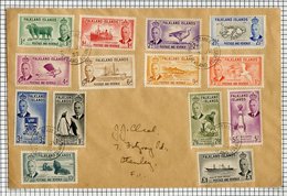 1947 Reg Airmail Cover To Chorley, Lancs, Franked 3d Victory Single + Block Of Four & 1/3d Defin, Tied P.S C.d.s's, Smal - Sonstige & Ohne Zuordnung