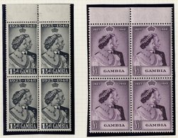 1937-49 KGVI M/UM Collection Incl. 1938-46 Defin Set (excl. 1½d SG.152b), 1948 Wedding Um Top Marginal Blocks Of Four Et - Sonstige & Ohne Zuordnung