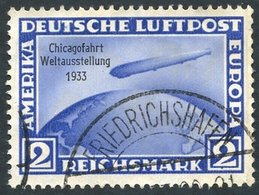 1933 Chicago Flight 2m Zeppelin, VFU With Friedrichshafen C.d.s, SG.511. Scarce (1) Cat. £325. - Sonstige & Ohne Zuordnung