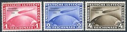 1933 Chicago Flight Zeppelin Set, Fine M, SG.510/512. (3) Cat. £1300 - Sonstige & Ohne Zuordnung