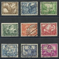 1933 Wagner Set FU, SG.513/521. (9) Cat. £450 - Sonstige & Ohne Zuordnung