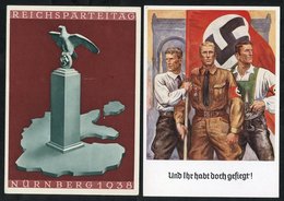 1936-42 Postal Stationery, Propaganda Cards Range Incl. 1938 100th Anniv Of Graf Zeppelin Birth, 1938 Gymnastic & Sports - Sonstige & Ohne Zuordnung