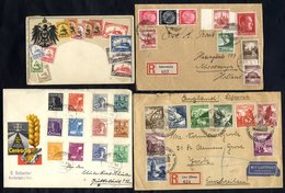 Miscellaneous Assortment Of Covers & Cards Incl. Feldpost, Inflation, Third Reich, Variety Of Frankings Incl. 1938 Winte - Sonstige & Ohne Zuordnung