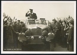 1940-41 Photographic Cards (11 Different) Showing Hitler's Visit To Poland, All With Gen Govt Mixed Frankings, VF & Scar - Sonstige & Ohne Zuordnung