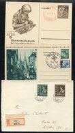 BOHEMIA & MORAVIA 1939-44 Collection Of 78 Covers Or Cards Incl. Express, Registered, Stationery Etc. Incl. A Wide Varie - Sonstige & Ohne Zuordnung