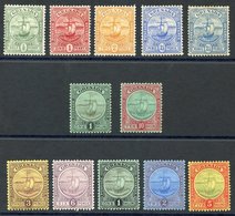 1906-11 Badge Of Colony Set, Fine M, SG.77/88 & 80a. Cat. £360 (12) - Sonstige & Ohne Zuordnung