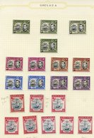 1934-67 Fine M Collection On Leaves Incl. 1934 Defin Set With Some Perf Variations, 1935 Jubilee Set, 1938 Defin Set Inc - Autres & Non Classés