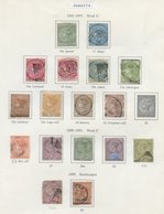 1883-1980's M  & U Collection Housed In A Ring Binder Incl. 1883-97 6d & 1s M, 2s FU, 1890 2½d On 4d FU, 1900-01 1d Fall - Sonstige & Ohne Zuordnung