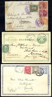 1898 3s Stationery Card Uprated With 1s Koban Green (Yv.61) Tied By Tokio/I.J.P.O D/stamp Addressed To Germany With Hohe - Andere & Zonder Classificatie