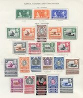 K.U.T 1937-52 Fine M KGVI Collection, Defins With Perf Variations Incl. 10c (3), £1 (4), 1948 Wedding Etc. Appears Compl - Autres & Non Classés