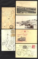 Postcards Mainly Early Selection Of Cards (approx 60) Sent To Or From Malta. Noted - Fine RP Of HMS Euryalus, St. Pauls  - Sonstige & Ohne Zuordnung
