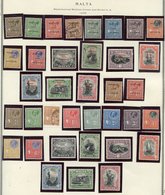 1863-1984 Mainly M Or UM Collection Housed In A Scott Printed Album Incl. 1885 QV Set, 1886 5s, 1899 2/6d & 10s (crease) - Autres & Non Classés