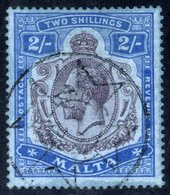 1922 MSCA 2s Purple & Blue/blue, VFU With Circular Maltese Cross Cancel, SG.103. (1) Cat. £225 - Sonstige & Ohne Zuordnung