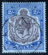 1922 MSCA 2s Purple & Blue/blue, VFU With Circular Maltese Cross Cancel, SG.103. (1) Cat. £225 - Autres & Non Classés