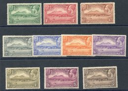 1932 Settlement Set M, Some Minor Toning, SG.84/93. Cat. £160 (10) - Autres & Non Classés