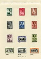 The Nigerias & Lagos 1884-1968 M & U Collection Of 284 Stamps On Leaves Incl. Nigeria 1936 Pictorial Defin Set M Etc. (2 - Autres & Non Classés