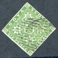 1851 6d Yellow Green, Clear To Good Margins FU Grid Cancel, Tiny Thin Mentioned For Accuracy. SG.6. Cat. £550 - Autres & Non Classés