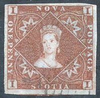 1853 1d Red Brown, Lightly Cancelled VFU Example. SG.1. Cat. £475 - Sonstige & Ohne Zuordnung