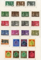 1937-51 Collection U On Philatelic Leaves. 1938 Set Plus 1944 5s & Second 10s, These Fine But The First 5s & £1 Washed O - Autres & Non Classés