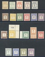 1923, 1924 & 1928 Postage Due Sets M, SG.D1/D20. Cat. £131 (20) - Autres & Non Classés