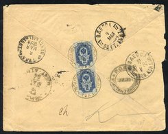 1894 Registered Cover Bearing Pair 10k On Reverse Tyra C.d.s. 6.MAY.94, Ropit C.d.s (two Diff), Odessa C.d.s Etc. Plus M - Autres & Non Classés