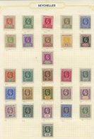 1899-1999 M Collection Of Complete Sets On Leaves Incl. 1890 Die I Set, 1893 Surcharges (7), 1893 Set, 1897-1900 CCA Set - Autres & Non Classés