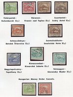 1850-1949 Very Fine M & U Stamp & Cover Collection Housed In Two Devon Albums. Commences With Austrian Issues Followed B - Autres & Non Classés