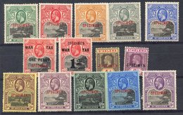 1908-37 SPECIMEN Ovpts Incl. 1908-11 2½d To 10s, 1912-16 ½d To 3s, 1922-37 Badge ½d To 15s Etc, Some With Faults Incl. S - Sonstige & Ohne Zuordnung