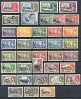 1935-61 Range Of M Sets From 1935 Silver Jubilee, 1948 Wedding, 1938 KGVI (some Gum Toning), 1953 & 1961 Sets. (51) Cat. - Autres & Non Classés