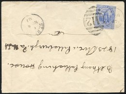 1907 (4 Nov) Commercial Envelope To USA, Bearing 1907 2½d Tied By 'ST. KITTS/SP' Duplex (Proud Type KD1) & Showing St. K - Sonstige & Ohne Zuordnung