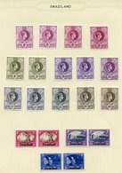 1935-67 Fine M Collection On Leaves Incl. 1933 KGV Set To 1s, 1935 Jubilee Set, 1938 KGVI Defin Set + Perf Variations, 1 - Autres & Non Classés