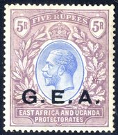 1921 MSCA 5r Blue & Dull Purple M, SG.68. (1) Cat. £180 - Autres & Non Classés