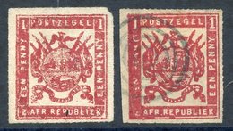 1872-74 Borrins Thinnish Opaque Paper Rouletted 1d Carmine-red, Fresh Unused, Lovely Colour - A Tiny Thin Hardly Detract - Autres & Non Classés