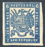 1875-77 Imperf 6d Blue, Unused, SG.45. (1) Cat. £120 - Sonstige & Ohne Zuordnung