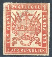 1875-77 Stamp Commission Fine Roulette 1d Orange/red, Very Thin Paper, M (faults), SG.46. (1) Cat. £650 - Autres & Non Classés
