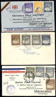 1930-31 First Flight Covers (3) CGA 1930 April 5th Caracas (Maracay) - Maracaibo Special Cover, Pilot Signed 'Vachet' &  - Sonstige & Ohne Zuordnung