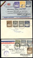 1930-31 First Flight Covers (3) CGA 1930 April 5th Caracas (Maracay) - Maracaibo Special Cover, Pilot Signed 'Vachet' &  - Autres & Non Classés