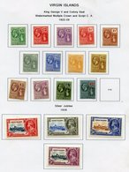 1888-1980's M Collection On Printed Leaves In Protectors, Housed In A Ring Binder Incl. 1888 4d Lake Red, 1899 To 1s, 19 - Autres & Non Classés