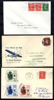 1939 July 31st Scottish Airways FF Cover Kirkwall - North Ronaldsay 'Orcadian' Envelope (38 Flown), 1948 March 26th BEA  - Autres & Non Classés