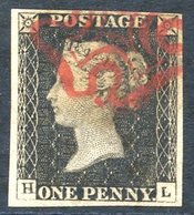 Plate 3 HL, Good To Large Margins, Fine Red MC. A Handsome Stamp. - Autres & Non Classés