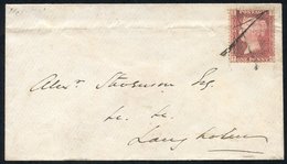 1869 Cover From Canonbie To Langholm Franked 1d Red Pl.78 (SG.43), Tied By Two Strikes Of The Handstruck 'I' Horizontal  - Autres & Non Classés