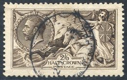 1913 Waterlow 2/6d Sepia Brown [R2/1] Major Re-entry VFU, SG.400a. (1) Cat. £800 - Autres & Non Classés