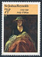 1973 British Paintings 7½p Nelly O'Brien With Error GOLD (Queen's Head) OMITTED, UM, SG.933a. (1) Cat. £250 - Sonstige & Ohne Zuordnung