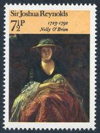 1973 British Paintings 7½p Nelly O'Brien With Error GOLD (Queen's Head) OMITTED, UM, SG.933a. (1) Cat. £250 - Autres & Non Classés