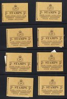 1958 5s Wilding Booklets With Different Wmk Combinations, SG.H32, H33, H34 (2), H35 (7), H36 (7), VF. (18) Cat. £588. - Otros & Sin Clasificación
