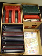 BENHAM SILKS 1980's-2000 Small & Large Types Housed In 24 Albums Incl. Silk Cards & A Few Non-GB. Fills Three Cartons. ( - Other & Unclassified