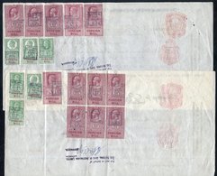 BANK DRAFTS (67) 1949-50 Drawn Under The National Bank Of Australia, Mainly Franked With KGVI 2d Defin Fiscally Used, 17 - Otros & Sin Clasificación