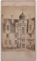 CDV Photo Originale XIX ème Château D'Ainay-le-Vieil Marquis De Bigny Par Ch. BOIVIN Paris Cdv2009 - Anciennes (Av. 1900)