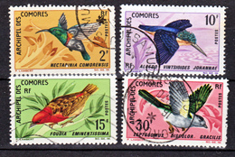 Comores  41/44, 3oiseaux Oblitéré Used Cote 28 - Gebruikt